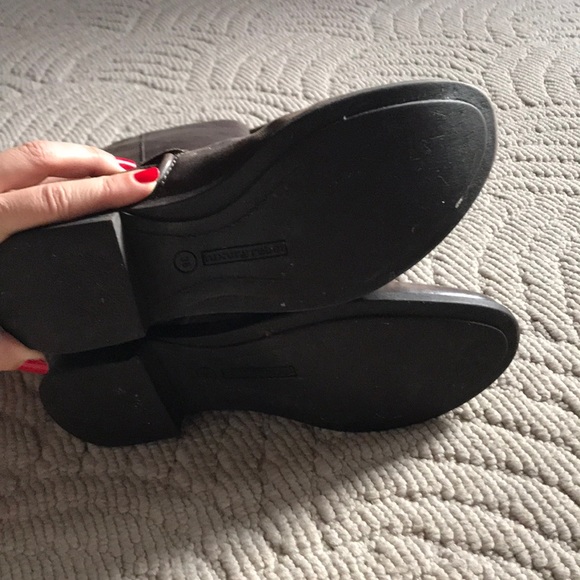 Leather moto boots - Picture 6 of 8